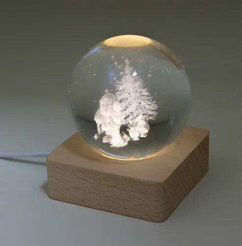 Globe lumineux de Noël - Borealis