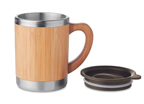 Gobelet à double paroi 300ml personnalisable - Mokka