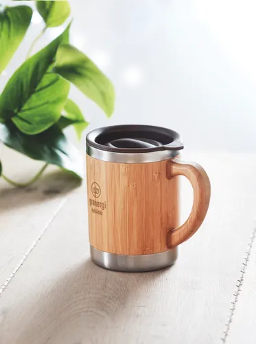 Gobelet à double paroi 300ml personnalisable - Mokka