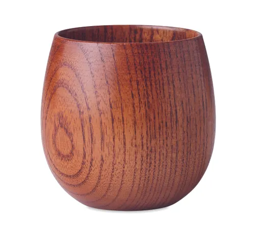 Gobelet en bois de chêne 250 ml - Ovalis personnalisable