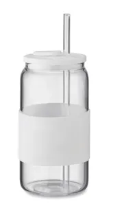 Gobelet  en verre  550ml - Borosip | Blanc