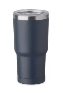 Gobelet isotherme en acier recyclé personnalisé 550 ml - Sum | Bleu Marine