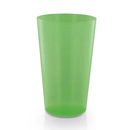 Gobelet plastique réutilisable personnalisé 60 cl ras bord