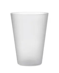 Gobelet réutilisable 300ml publicitaire - Festa Large | Transparent White