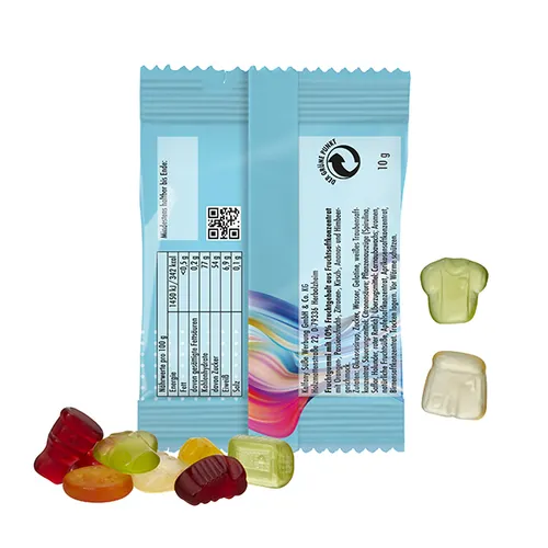 Gomme de fruit 10g fièvre du football