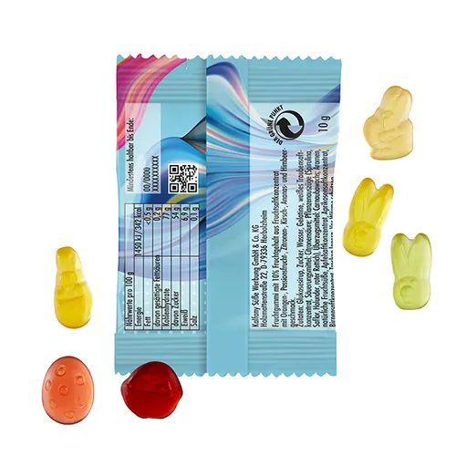 Gomme de fruit 10g mélange de Pâques standard