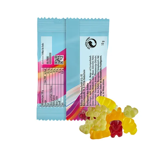 Gommes de fruit 10g - oursons smart vegan