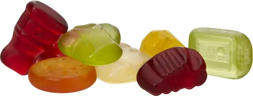 Gommes de fruits mélange foot 10g - Express