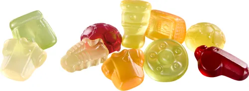 Gommes de fruits mélange foot 10g - Express