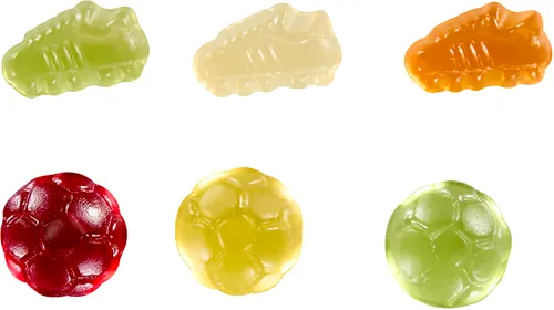 Gommes de fruits mélange foot 20g