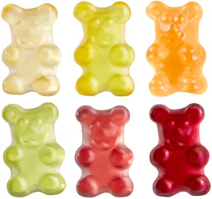 Gommes de fruits oursons 10g