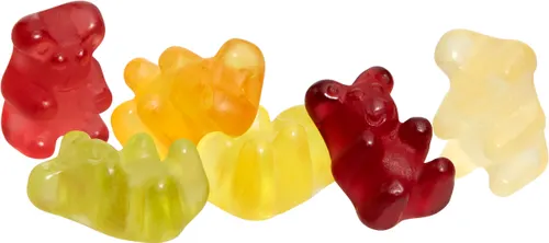 Gommes de fruits oursons 10g