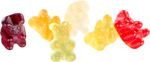 Gommes de fruits oursons 10g