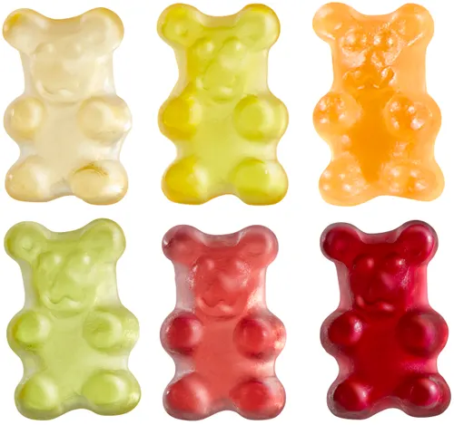 Gommes de fruits oursons 20g