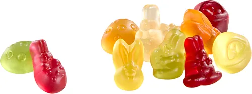 Gommes de fruits pâques  20g
