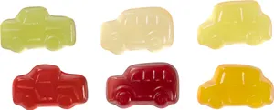 Gommes de fruits voitures 20g