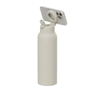 Gourde 710ml avec support magnetique  RINGO Pro MagSafe® - Ringo | Blanc cassé
