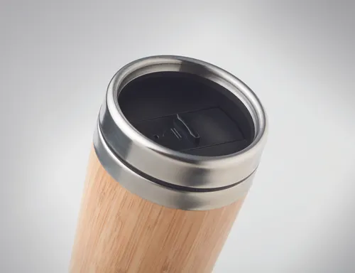 Gourde double paroi Bambou personnalisable - Rodeodrive+