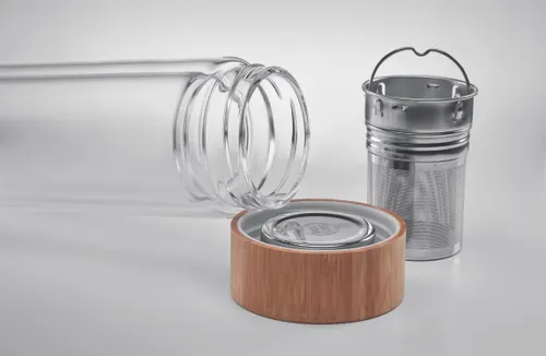 Gourde en verre double paroi 400ml à personnaliser - Batumi Glass