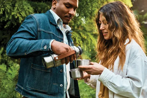 Gourde Explorer Duo 1L Black+Blum - Black + Blum