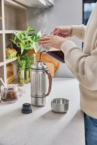 Gourde Explorer Duo 1L Black+Blum - Black + Blum