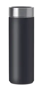 Gourde publicitaire double paroi Bambou - Batumi | Black