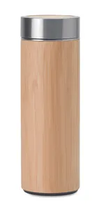 Gourde publicitaire double paroi Bambou - Batumi | Wood
