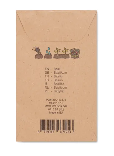 Graines de basilic personnalisables - Basilop