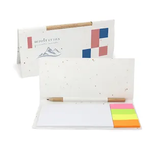 Grand bloc-note papier graines