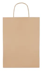 Grand sac cadeau personnalisable 150 gr/m² - Paper Large | Beige