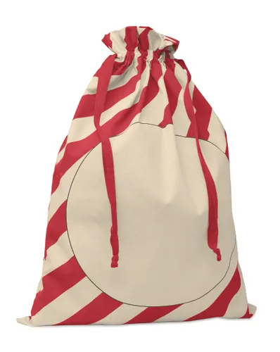 Grand sac coton Père Noël personnalisé - Laukku