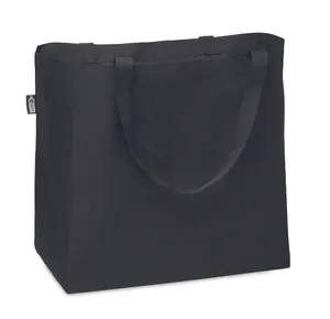 Grand sac shopping en RPET personnalisable - Fama | Black