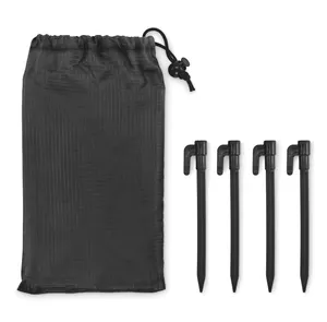 Grand tapis de plage léger - Nosand | Noir