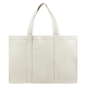 Grand tote bag publicitaire en toile recyclée AWARE™ Hilo - Vinga