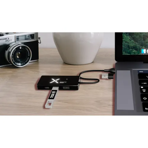 H20 - Hub lumineux USB publicitaire / Type C