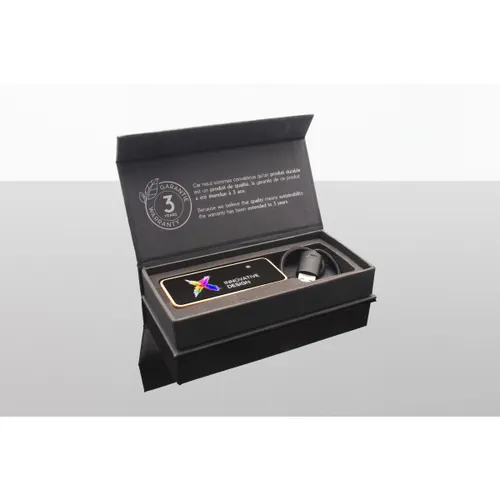 H21 - Hub lumineux 8-en-1 personnalisé en FSC® 100% Bambou