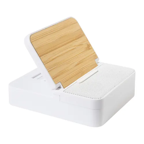 Haut-parleur chargeur sans fil en RABS - Hobofi