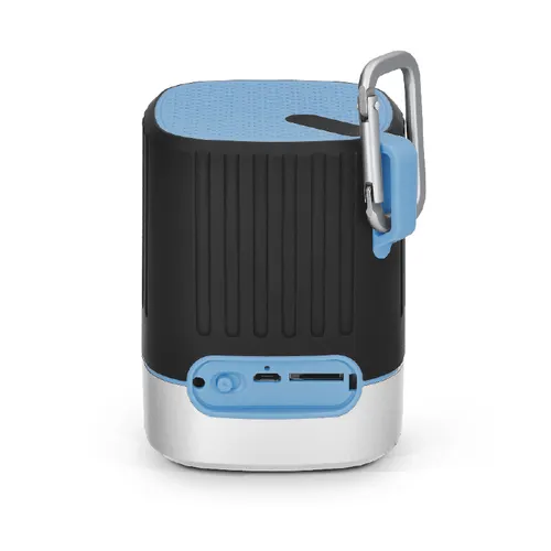 Haut parleur lampe publicitaire