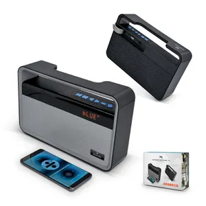 Haut parleur publicitaire, enceinte BT sans fil & radio fm, 10 w (2x 5 w)