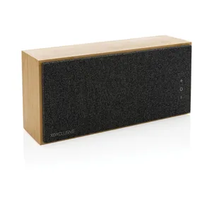 Haut-parleur publicitaire sans fil 20W en bambou Wynn - XD Xclusive