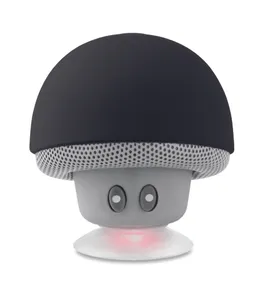 Haut-parleur sans fil 3W personnalisé - Mushroom | Black