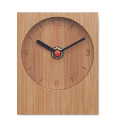 Horloge de table en bambou - Clambu