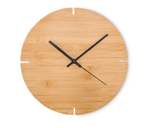 Horloge murale en bambou personnalisée - Esfere