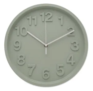 Horloge murale en PP - Muro | Vert Menthe
