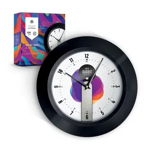 Horloge murale radio pilotée personnalisée