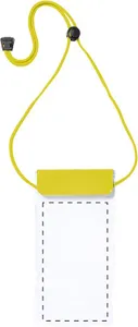 Housse étanche publicitaire pour téléphone portable - Rokdem | Jaune