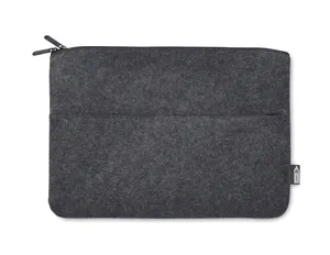 Housse pour ordinateur personnalisable en RPET - Toplo | Dark Grey