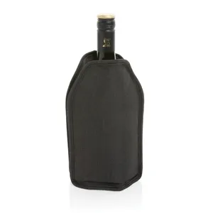 Housse réfrigérante à vin personnalisée Vino en rPET AWARE™ - XD Collection | Noir