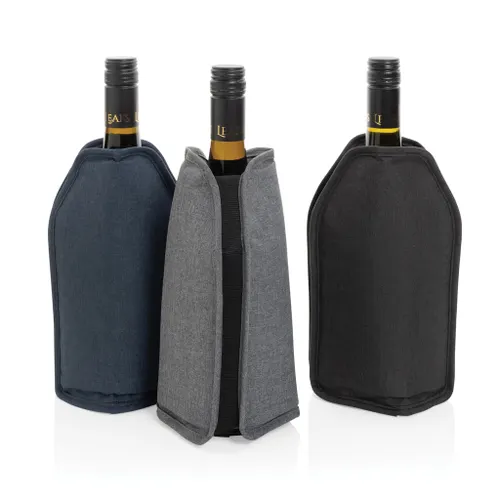 Housse réfrigérante à vin personnalisée Vino en rPET AWARE™ - XD Collection