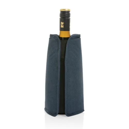 Housse réfrigérante à vin personnalisée Vino en rPET AWARE™ - XD Collection
